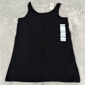 Old Navy Black Kids Tank Top Sz L 10/12 NWT